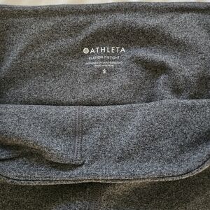 Athleta Charcoal Elation 7/8 Tights